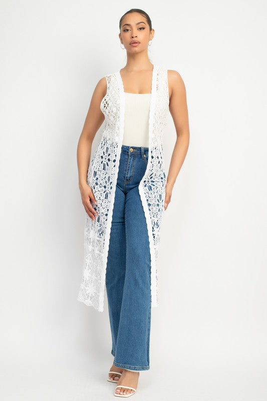 Festival Crochet vest