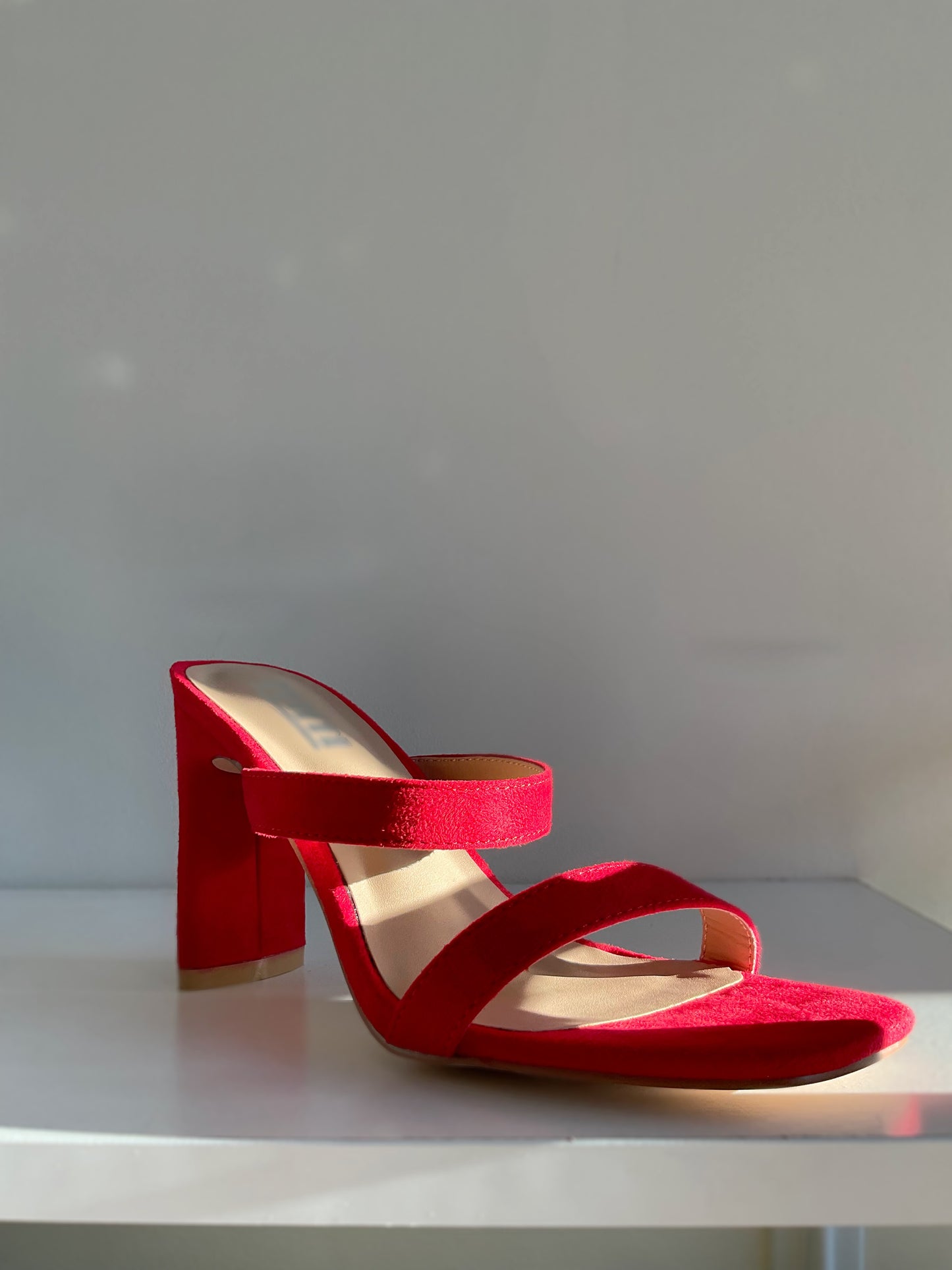 Women Open Toe Chunky Heel