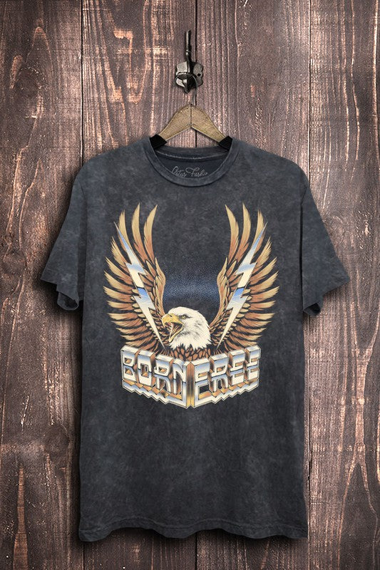 Born Free Eagle Graphic Tee
