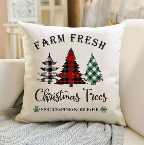 Farm fresh pillow cover