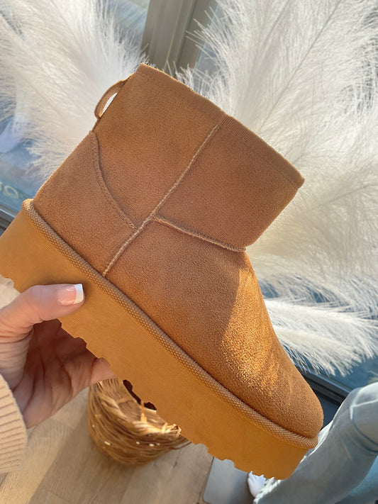 Mila Platform Booties