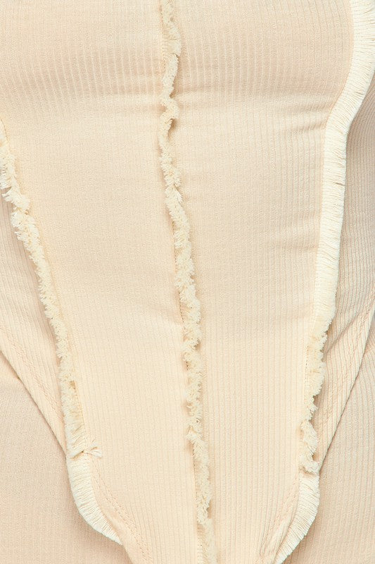 Fringe Crop Legging Set