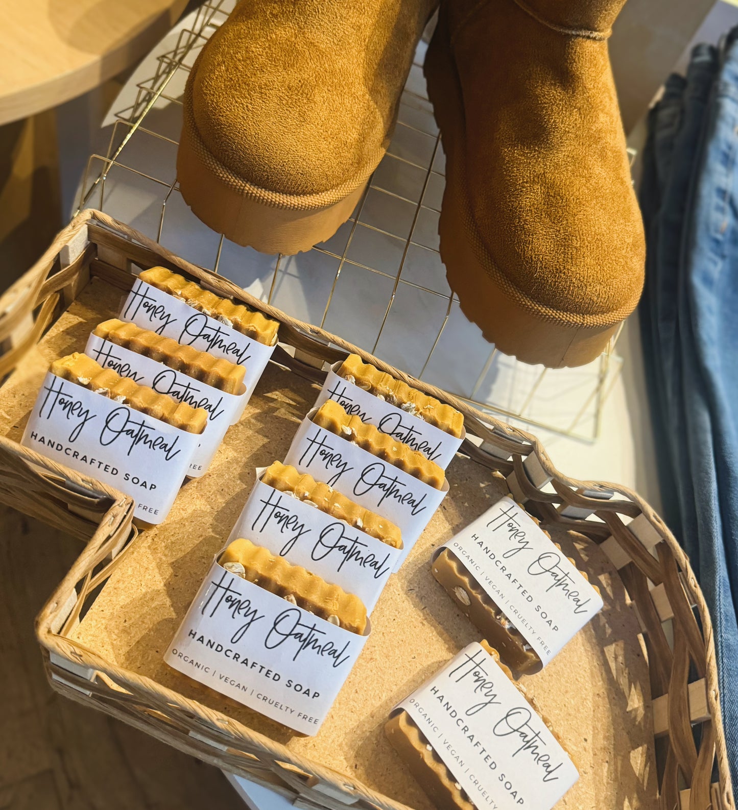 Honey Oatmeal Cold Pressed Soap