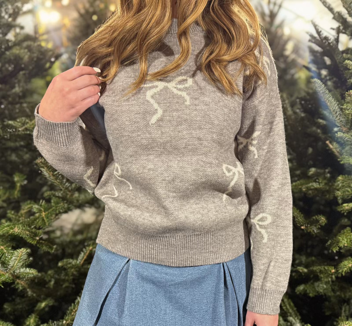 Bow Detailed Sweater
