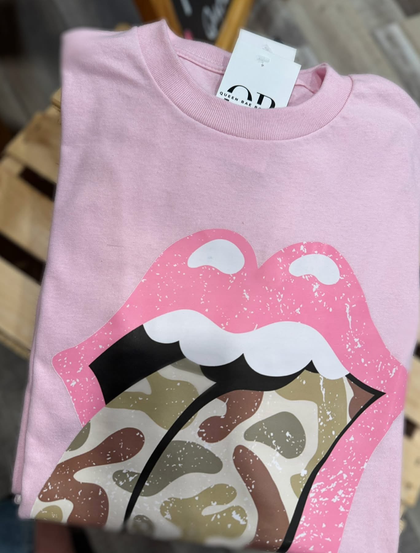 Tongue graphic tee
