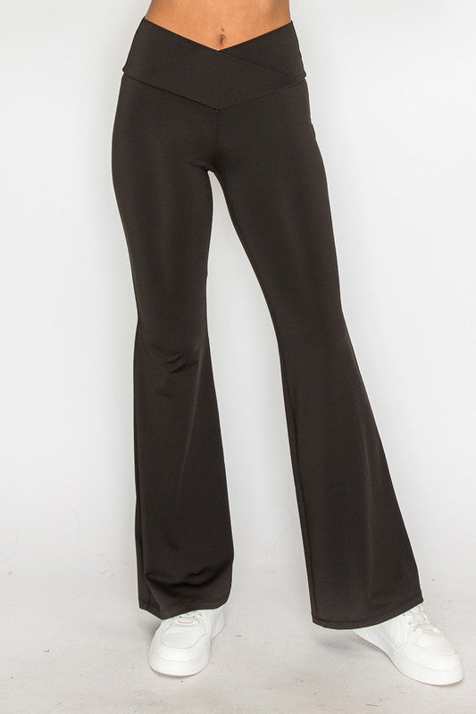 Black Flare Comfy Leggings
