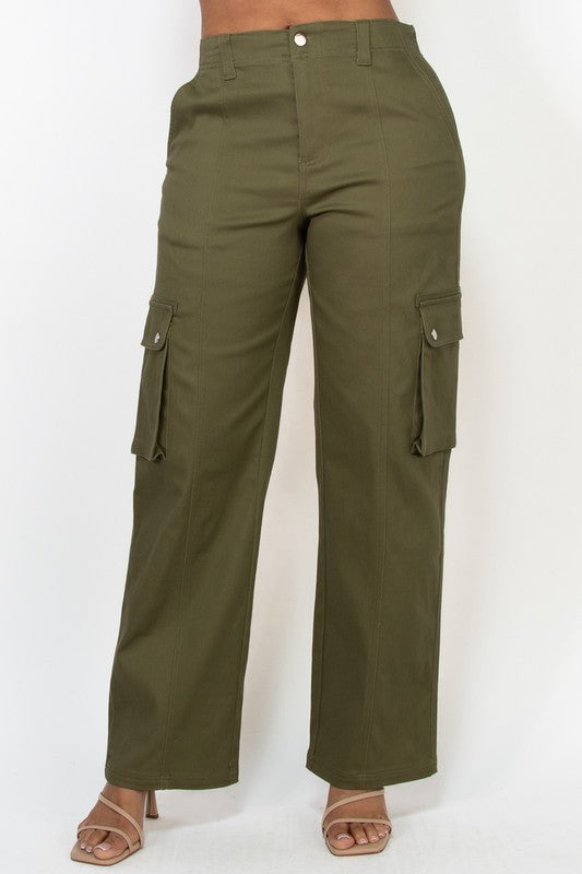 Elle Cargo Pocket Pants