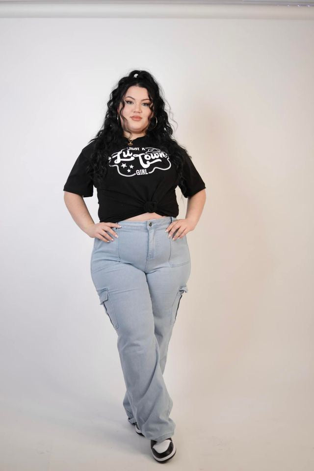 Stretch Cargo Denim