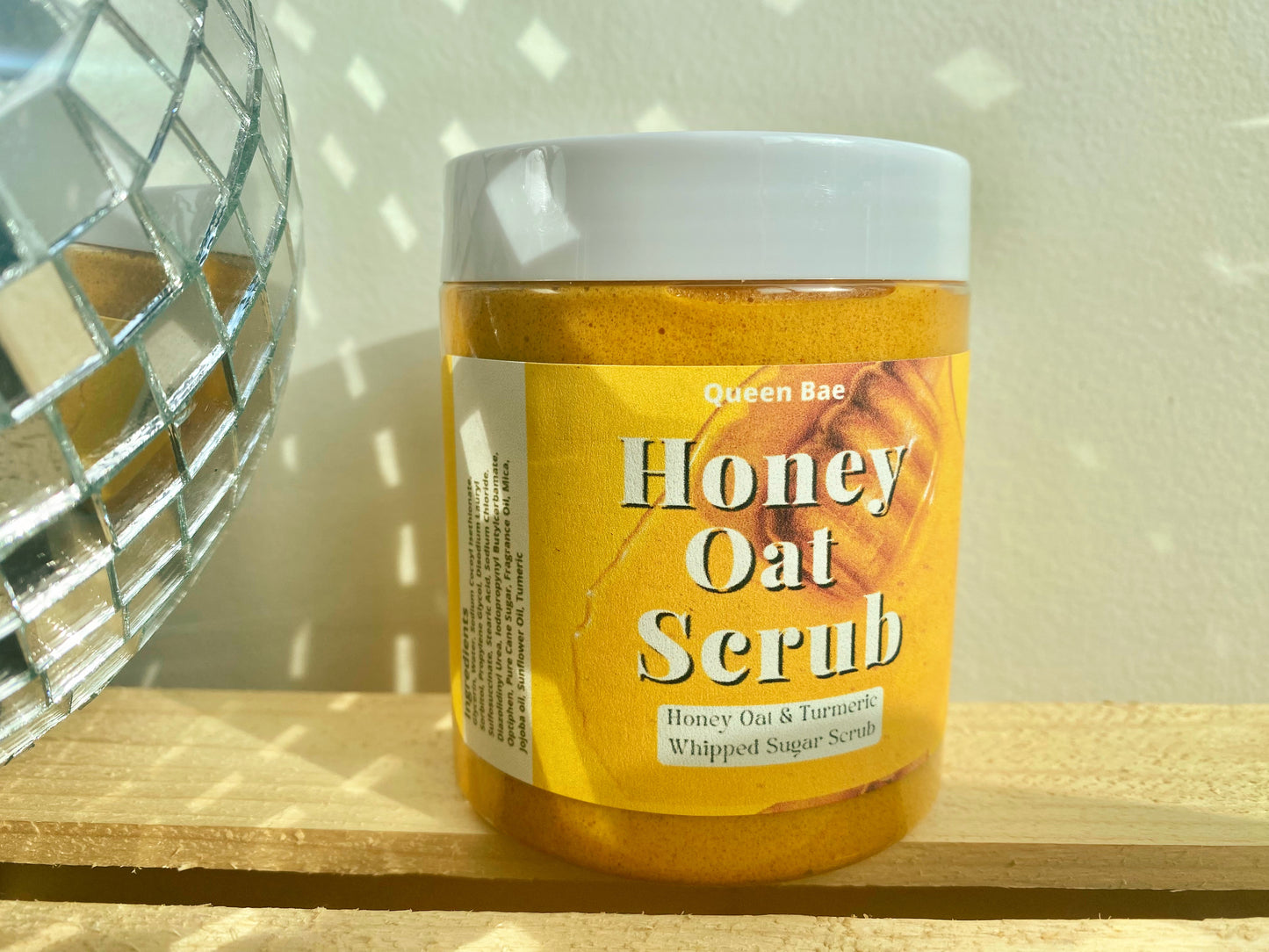 Honey Oat Turmeric Whipped Scrub