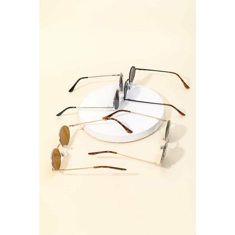 Round Rim Sunglasses