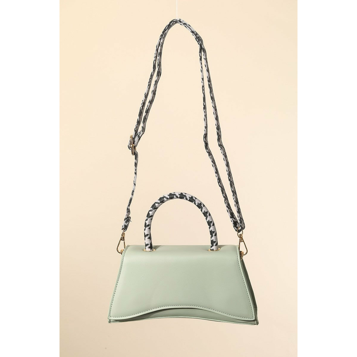 Faux Leather Fashion Handbag