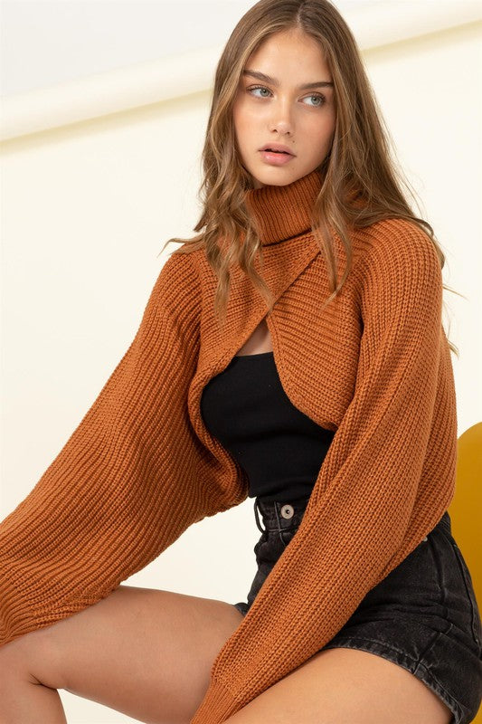 Bolero Turtleneck