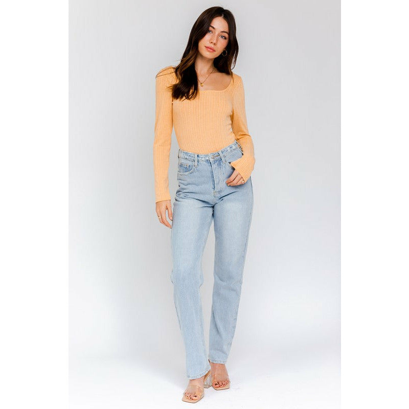 Square Neck Bodysuit