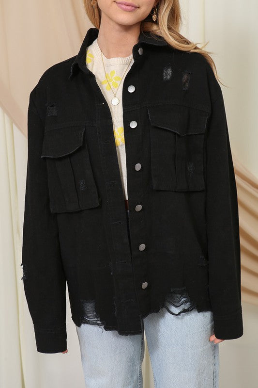 Denim Oversize Jacket