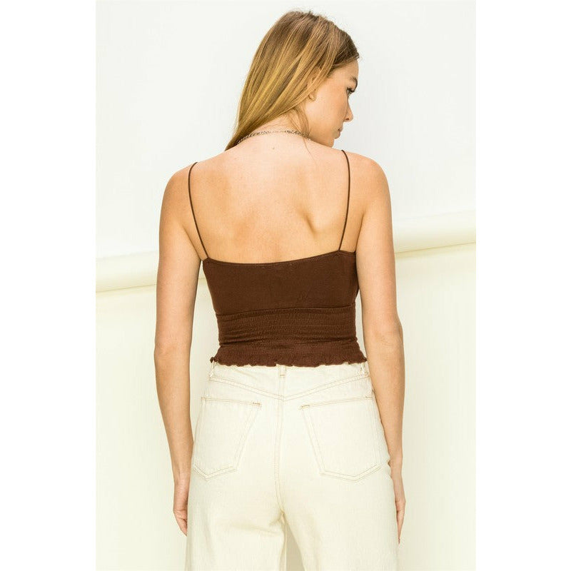 Kylie Smocked Tank