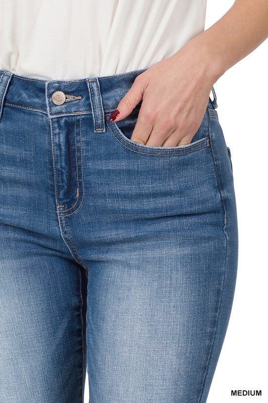 High-Rise Skinny Denim Jeans