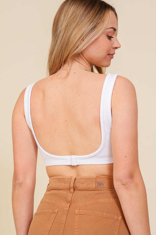 Heavy Ribbed Hannah Bralettes