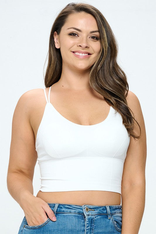 Junior Plus Strappy Back Bralette