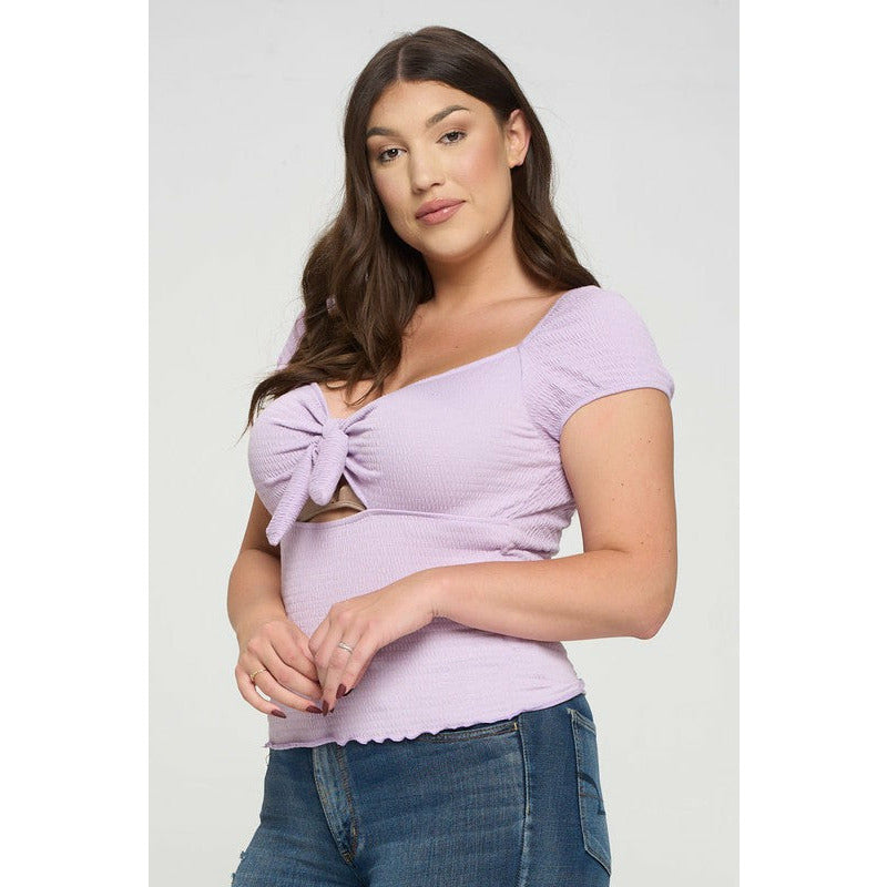 Curvy Knotted About You Top