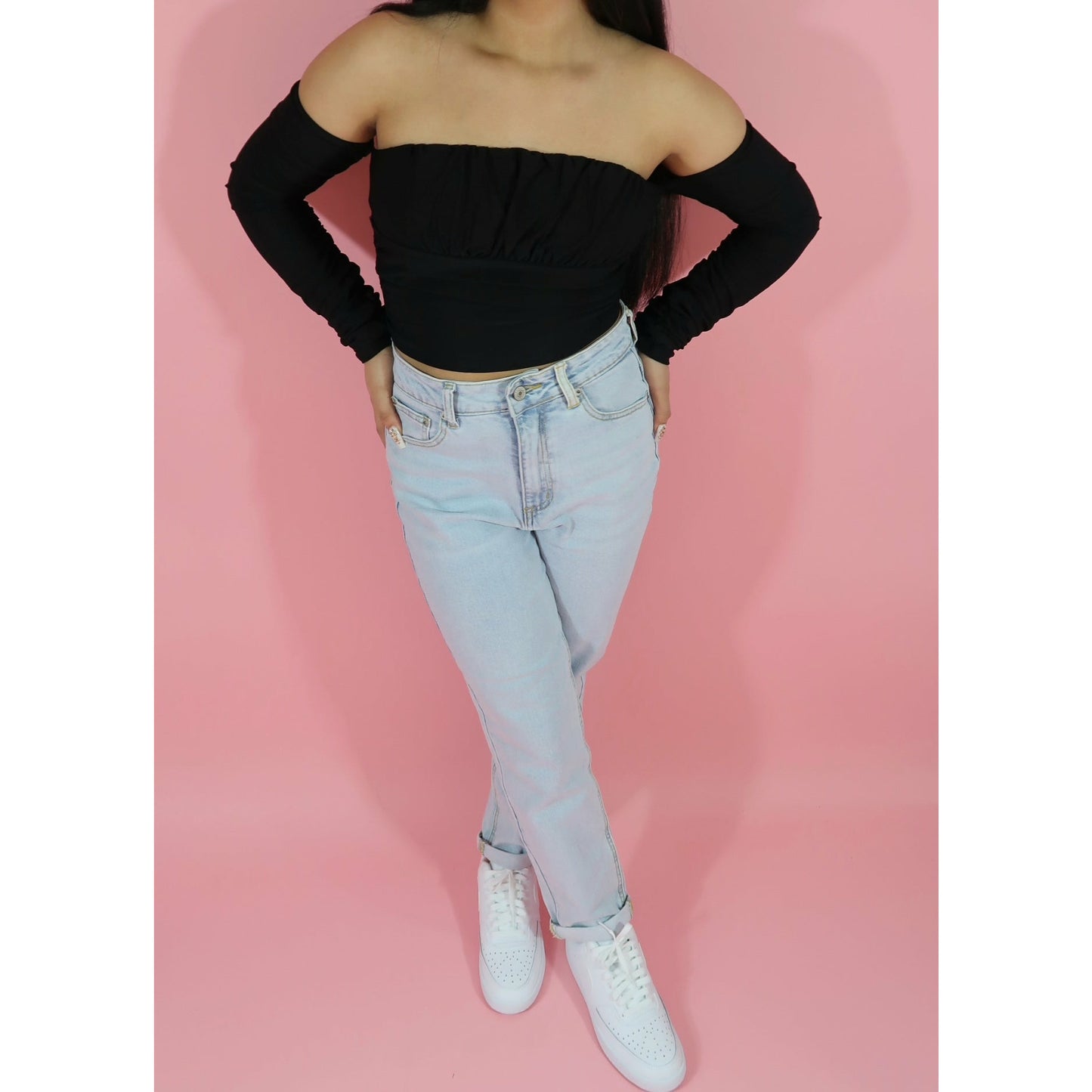 Off The Shoulder Long Sleeve