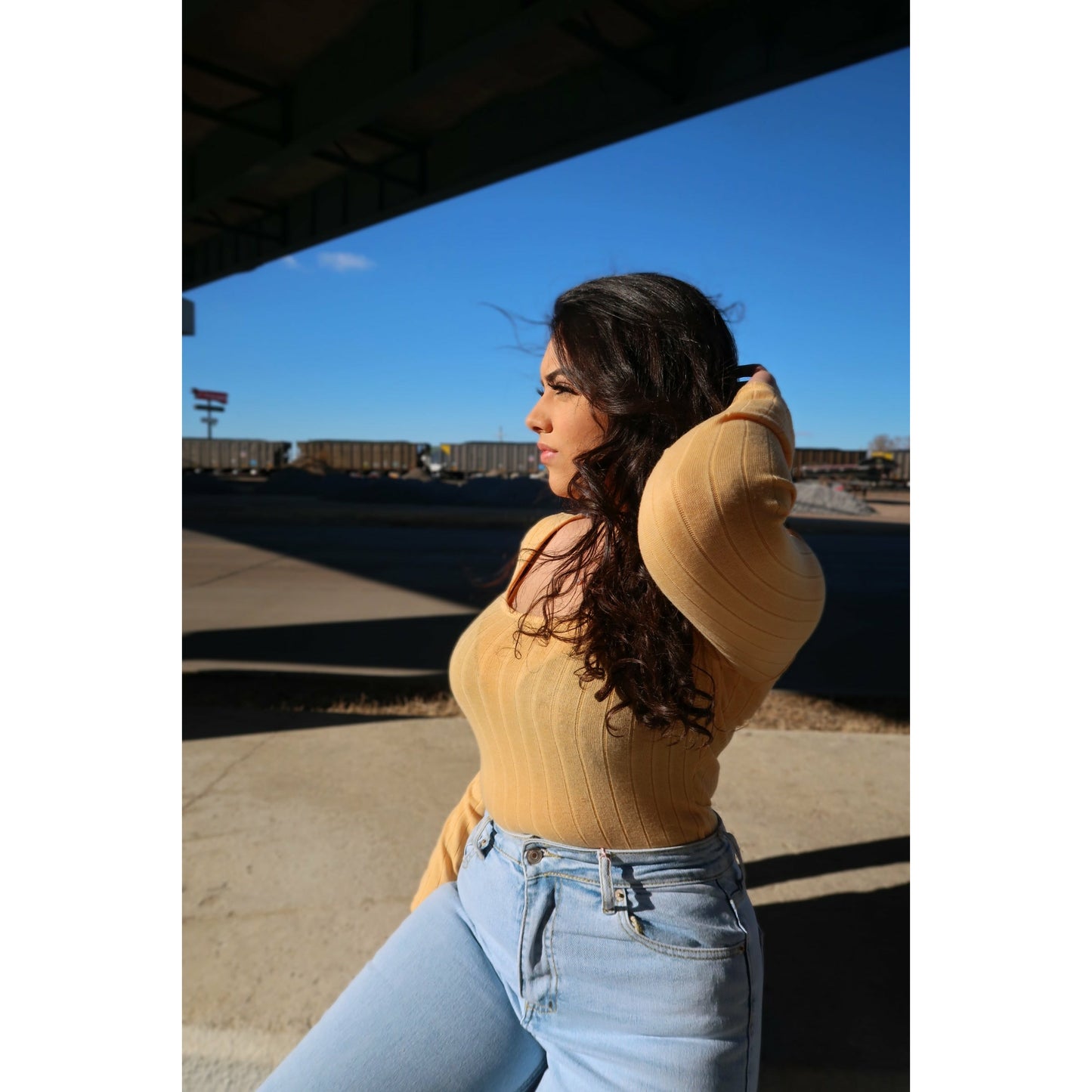 Square Neck Bodysuit
