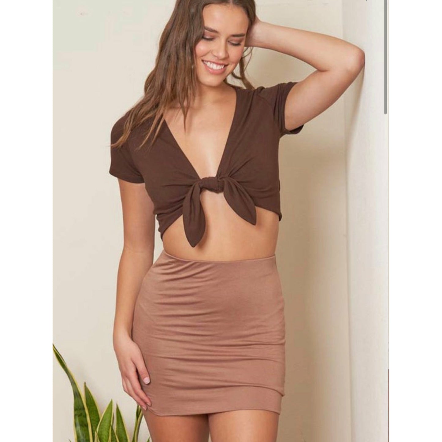 Basic B Mini Skirt