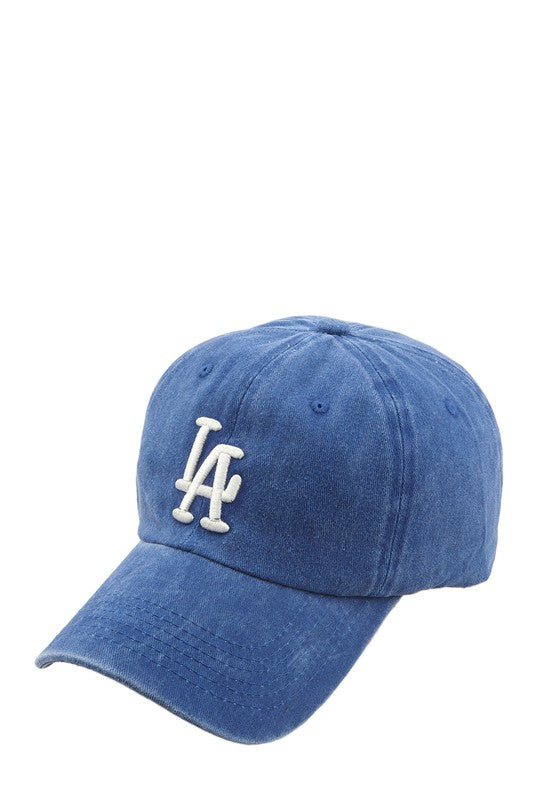 Dodgers Blue LA Dad Hat