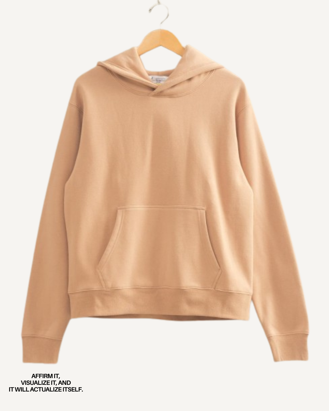 Taupe Essential Cozy Cabin Hoodie With Kangaroo Pocket