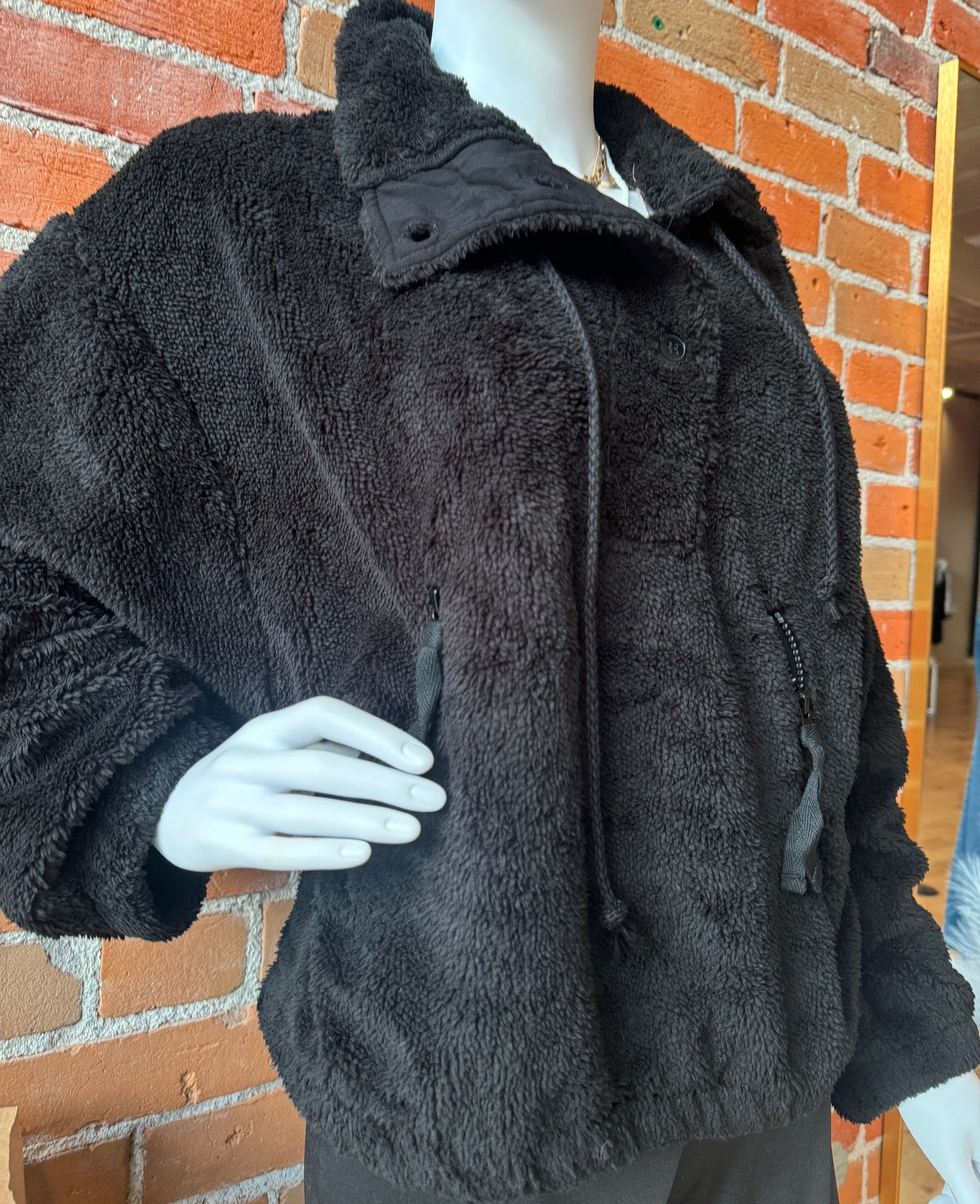 Faux Fur Sherpa Jacket