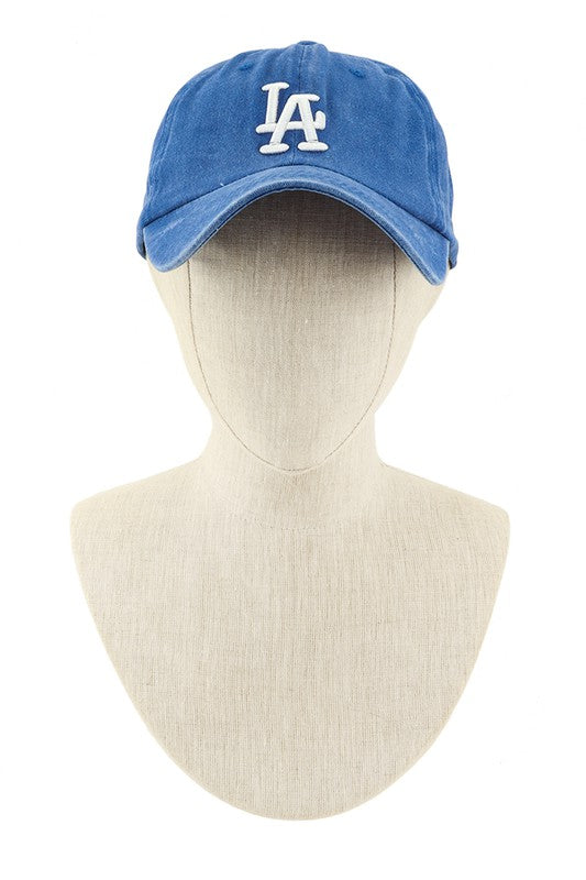 Dodgers Blue LA Dad Hat