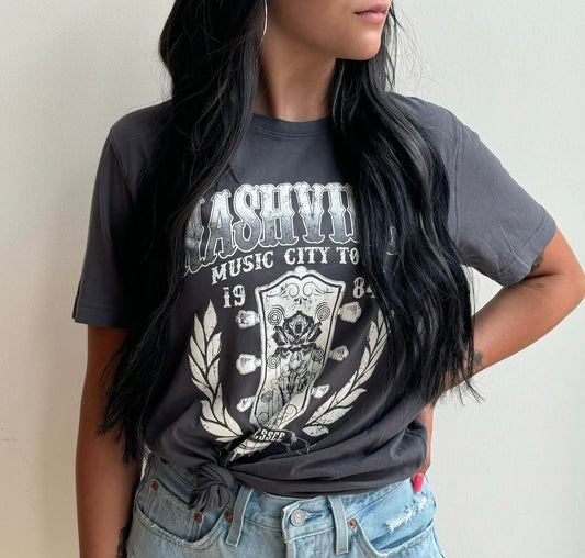 Nashville Music Graphic Tee