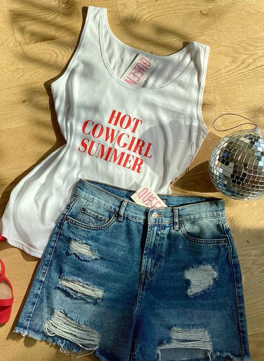 Hot Cowgirl Summer Tank