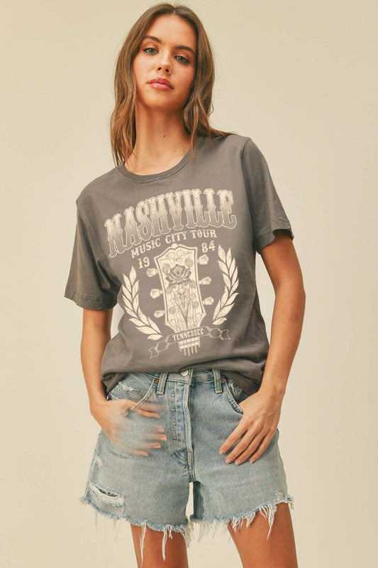 Nashville Music Graphic Tee