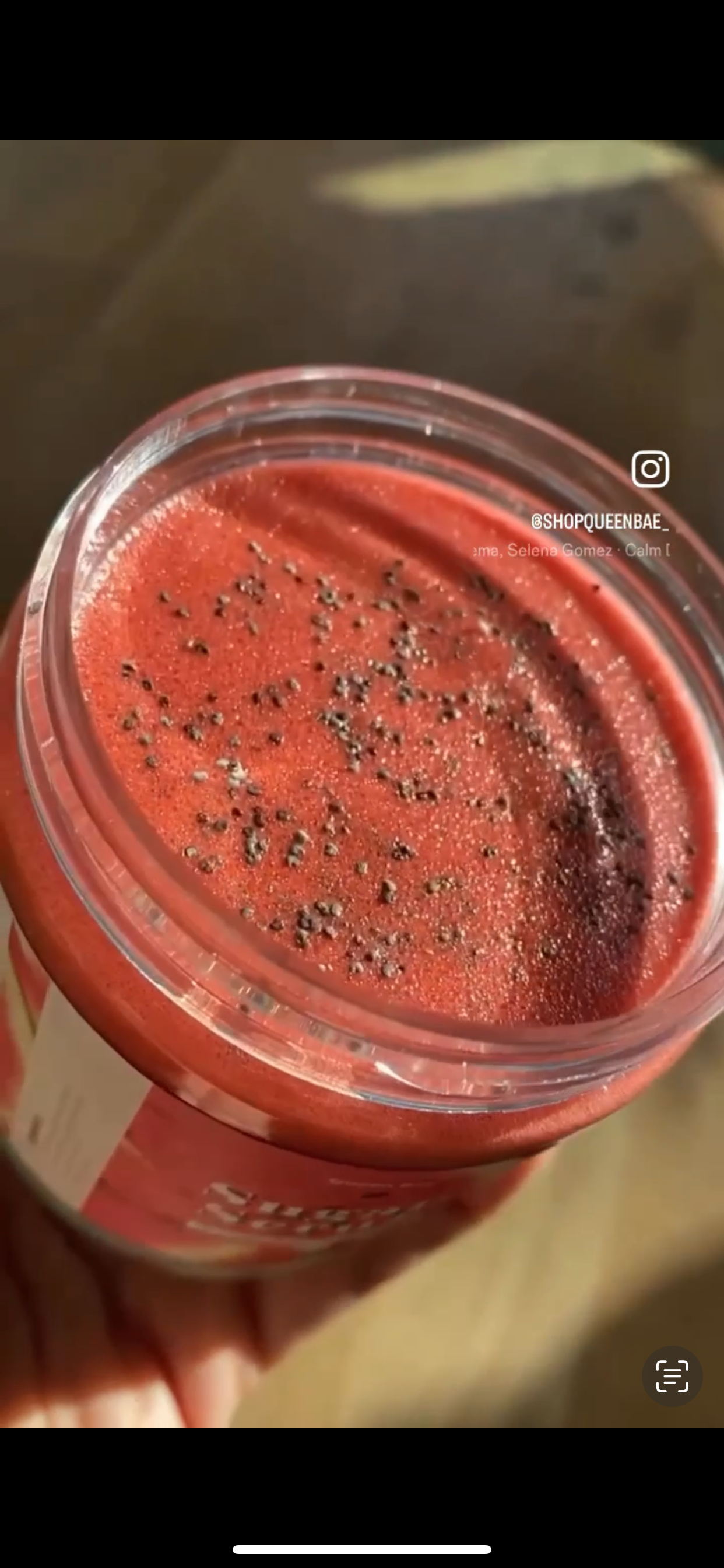 Watermelon Whipped Sugar Scrub