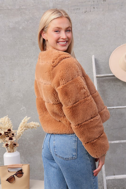 Faux Fur Furry Jacket