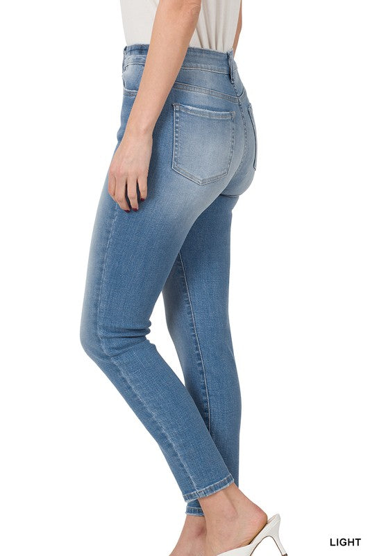 High-Rise Skinny Denim Jean