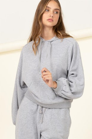Drawstring Basic Hoodie