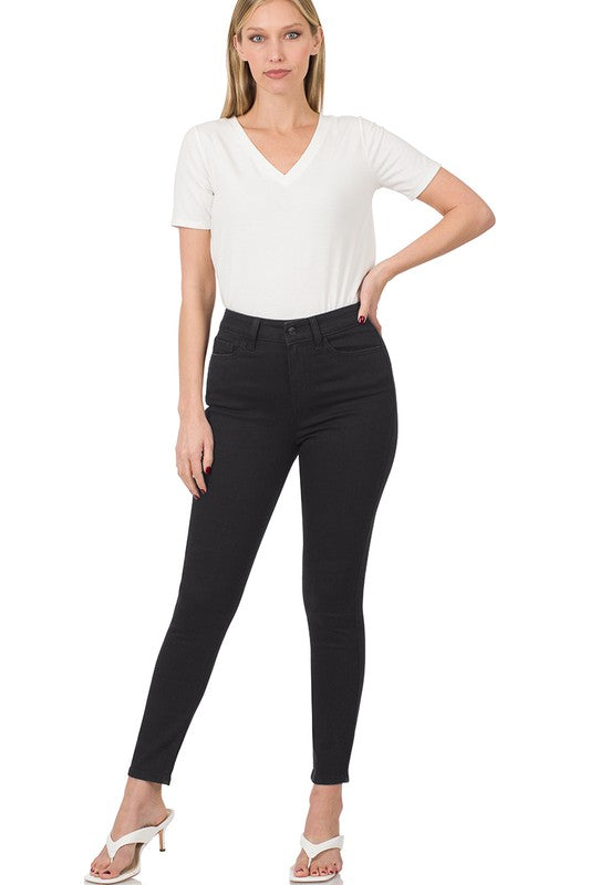 Leah High-Rise Skinny Jeans