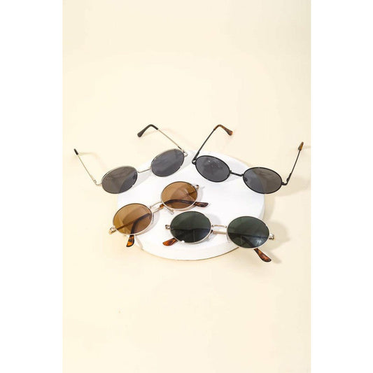 Round Rim Sunglasses