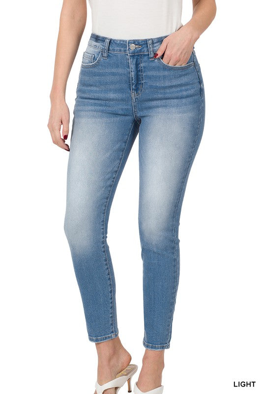 High-Rise Skinny Denim Jean