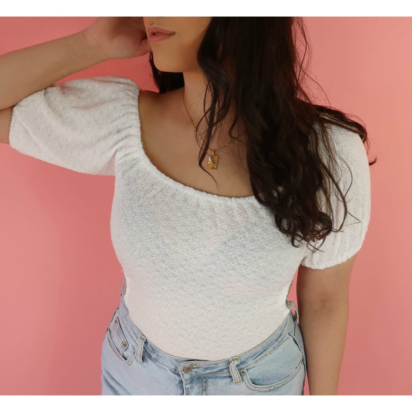 Detail Off Shoulder Bodysuit