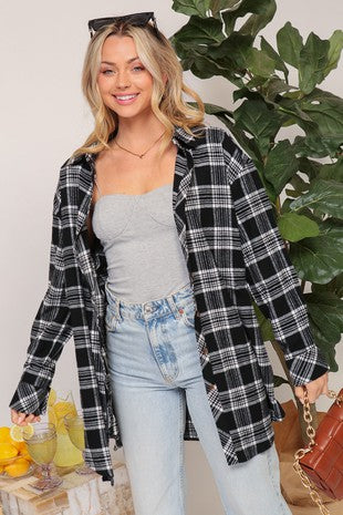 Oversized Boyfriend Flannel