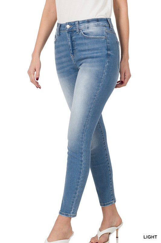 High-Rise Skinny Denim Jean