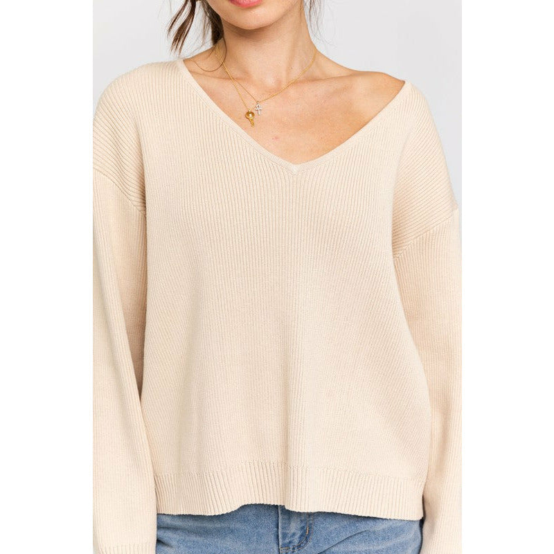 V-neck Sweater